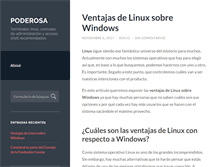 Tablet Screenshot of poderosa.org